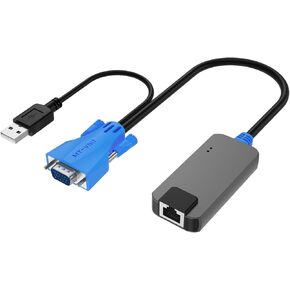 4 Pack USB HDMI to RJ45 Dongle, Work for MT-VIKI CAT6 KVM Switch (1708MS-IP/1708MS) Extend Distances up to 230ft/70m from KVM Console to Servers in Saudi Arabia