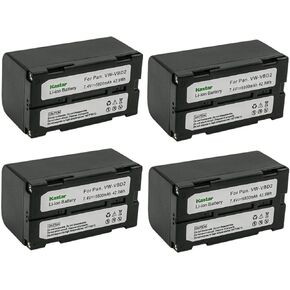 Kastar 4-Pack BDC-70 Battery Replacement for Hitachi VMH755LA, VMH765LA, VMH835LA, VMH845LA, VMH855LA, VMH865LA, VMH875LA, VMH945LA, VMH9955LA, VMH9965LA, VMH9975LA, Topcon GPS HiPer II GNSS receivers in Kuwait
