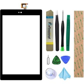 محول رقمي بديل للشاشة لجهاز Amazon Kindle Fire HD8 الجيل السابع إصدار 2017 SX034QT مقاس 8 بوصات مع أدوات (غير متضمنة) in Kuwait