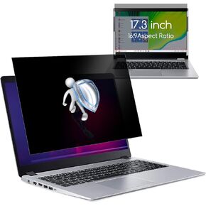 KEANBOLL 17.3 Inch Laptop Privacy Screen Filter-Anti Glare & Anti Blue Light Screen Protector for 17.3" All Brands of Laptop with Display (Size: 15"/382mm Width x8.5/215mm Height)? in Saudi Arabia
