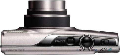 Canon PowerShot ELPH 360 HS Digital Camera (Silver) (1078C001) + 2 x 64GB Memory Card + 2 x NB11L Battery + Case + Card Reader + Corel Photo Software + HDMI Cable + Flex Tripod + More (Renewed) in Saudi Arabia