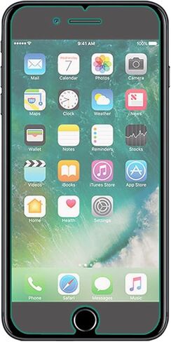 Mr.Shield [3-PACK] Designed For iPhone 8 / iPhone 7 [Tempered Glass] Screen Protector [0.3mm Ultra Thin 9H Hardness 2.5D Round Edge] with Lifetime Replacement in Saudi Arabia