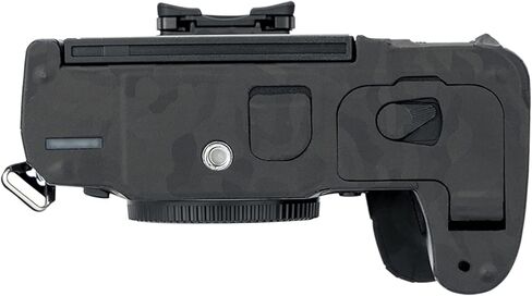 Kiorafoto OM-1 Skin，Anti-Scratch Anti-Wear Camera Cover Protector Sticker for Olympus OM SYSYEM OM-1 OM1 Camera Body Protective Film Protection - Camouflage Black in Saudi Arabia