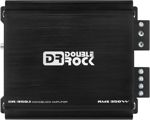 مضخم صوت DR-1200.1 من DR Double Rock RMS 1200 وات من الفئة D مضخم صوت أحادي الكتلة للسيارة مع التحكم في مستوى مقبض الجهير عن بعد بقدرة 1200 وات أمبير ومضخم صوت ثابت وقناة واحدة موسفيت مضخمة in Kuwait