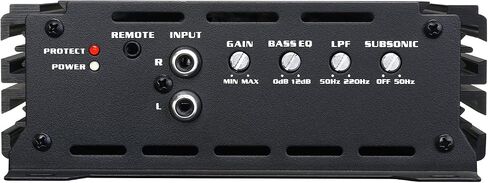مضخم صوت DR-1200.1 من DR Double Rock RMS 1200 وات من الفئة D مضخم صوت أحادي الكتلة للسيارة مع التحكم في مستوى مقبض الجهير عن بعد بقدرة 1200 وات أمبير ومضخم صوت ثابت وقناة واحدة موسفيت مضخمة in Kuwait