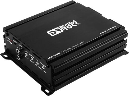 مضخم صوت DR-1200.1 من DR Double Rock RMS 1200 وات من الفئة D مضخم صوت أحادي الكتلة للسيارة مع التحكم في مستوى مقبض الجهير عن بعد بقدرة 1200 وات أمبير ومضخم صوت ثابت وقناة واحدة موسفيت مضخمة in Kuwait