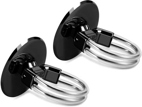 Tvoip 2Pcs Cell Phone Ring Holder, 3 in 1 Universal Phone Ring Stand Car Holder, Finger Grip Phone Holder and Tablet Stand Car Vent Phone Mount (Black) in Saudi Arabia