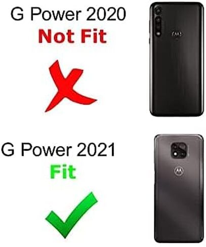 G Power 2021 Single Sim Card Tray MicroSD SD Holder Replacement for Motorola Moto G Power 2021 (XT2117) - Flash Gray in Kuwait