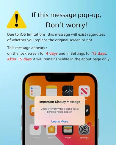 استبدال شاشة Ayake® لهاتف iPhone 14، شاشة 6.1 بوصة عالية الدقة بالكامل ومجموعة رقمنة تعمل باللمس مع مجموعة أدوات إصلاح قابلة للبرمجة بدرجة لون حقيقية (A2882، A2649، A2881) in Kuwait