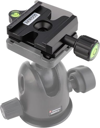 محول مشبك QR سريع الإصدار لتحويل نظام Manfrotto RC2 إلى معيار متوافق مع Arca-Swiss in Saudi Arabia