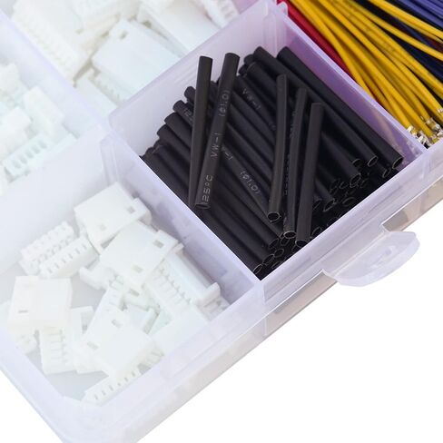 MX 1.25mm Male Female Connector Kit and Premium Pre-Crimped Cables Compatible with Molex PicoBlade for Pixhawk Flight Controller Total 240pcs MX1.25 Connectors and 200pcs 28AWG Cable in Kuwait