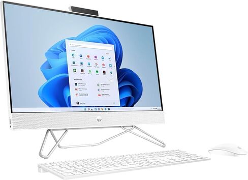 HP 24-inch All-in-One Touchscreen Desktop, 12th Intel Core i5-1235U (Up to 4.4 GHz), 16 GB RAM, 1TB SSD, Windows 11 Home (White) in Saudi Arabia