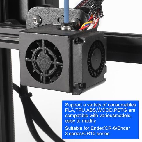 XIITIA 6pcs 4010 12V Turbine Fan 40x40x10mm DC Turbo Fan Bearing Blower Radial Cooling Fans with 2 Pin Terminal for 3D Printer Parts in Saudi Arabia