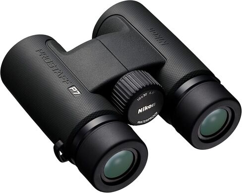 Nikon Prostaff P7 10X30 Binoculars Bundle with Harness and Lens Pen Cleaning System (3 Items) in Saudi Arabia