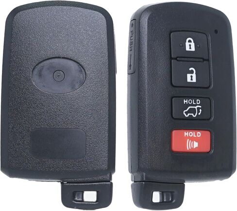 استبدال مفتاح ذكي فوب عن بعد يناسب تويوتا Rav4 2013 2014 2015 2016 2017 2018 دخول بدون مفتاح التحكم عن بعد HYQ14FBA G Board 0020 (281451-0020) 89904-0R080 89904-42070 4BTN in Saudi Arabia