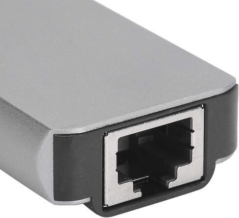 محور USB C 125 ، محطة شحن الكمبيوتر المحمول USB-C ، محول محطة الإدارة من النوع C ، 1000 ميغابت في الثانية RJ45 سبائك الألومنيوم سرعة إيثرنت in Kuwait