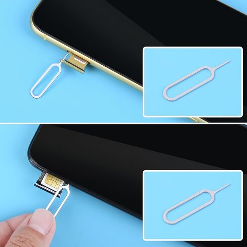 أداة عالمية لإزالة بطاقة SIM ودبوس لهاتف iPhone (15، 14، 13، X، Pro) وجميع سلاسل iPhone، Samsung، HTC، والمزيد in Kuwait