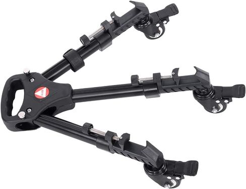 قاعدة بكرة حامل ثلاثي العجلات من أكوتو يونيفيرسال دولي، حامل ثلاثي قابل للطي للكاميرا/كاميرا الفيديو in Kuwait