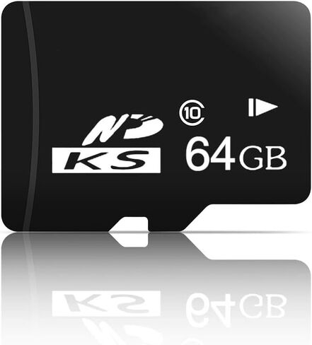 بطاقة SD سعة 64 جيجابايت، بطاقة SD تصل إلى 100 ميجابايت/ثانية (R)، بطاقة ذاكرة SDHC، بطاقة TF مناسبة لكاميرات Trail in Saudi Arabia