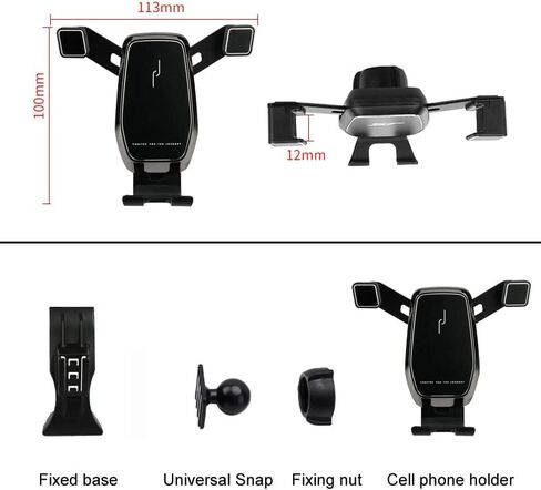 جيه ان جي اكس كيو حامل جوال للسيارة لسيارة فورد موستانج، ملحقات داخلية لحامل الجوال 2016 2017 2018 2019 2020 2021 2022 in Kuwait