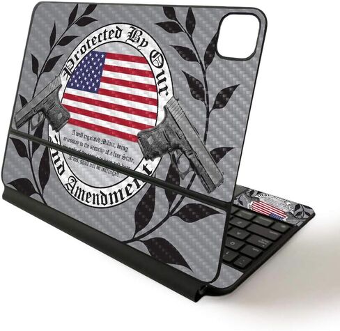 MightySkins Skin for Apple Magic Keyboard for iPad Pro 11-inch (2020) - Sushi | Protective, Durable, and Unique Vinyl Decal wrap Cover in Kuwait