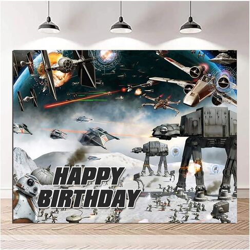 خلفية خارجية للفضاء المجرة الحروب التصوير الفوتوغرافي نجوم السوداء خلفيات الخيال العلمي صور الأطفال الأولاد ديكورات عيد الميلاد لافتة طاولة الكعكة 5x3 أقدام in Kuwait