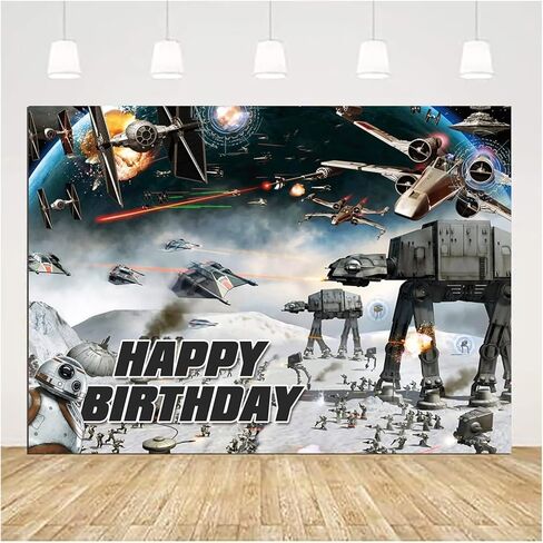 خلفية خارجية للفضاء المجرة الحروب التصوير الفوتوغرافي نجوم السوداء خلفيات الخيال العلمي صور الأطفال الأولاد ديكورات عيد الميلاد لافتة طاولة الكعكة 5x3 أقدام in Kuwait