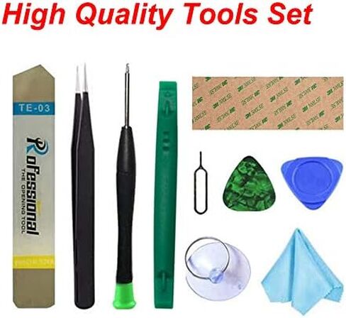 محول رقمي بديل للشاشة لجهاز Amazon Kindle Fire HD8 الجيل السابع إصدار 2017 SX034QT مقاس 8 بوصات مع أدوات (غير متضمنة) in Kuwait