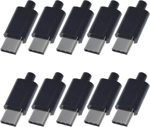 10Set USB 3.1 Type C Male Connector in Kuwait