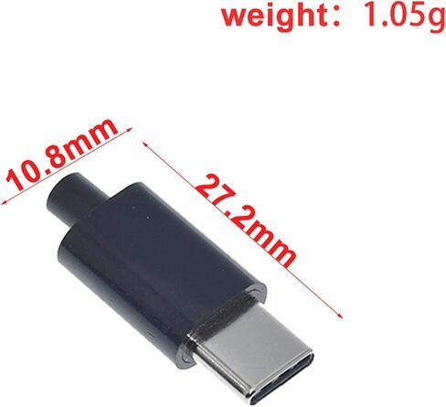 10Set USB 3.1 Type C Male Connector in Kuwait