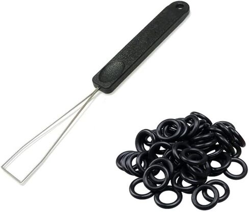 اكوكس اداة سحب اغطية المفاتيح + 135 قطعة من مخمدات الصوت المطاطية على شكل حرف O للوحة المفاتيح الميكانيكية شيري ام اكس in Saudi Arabia
