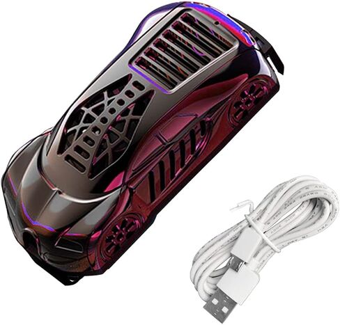 مبرد هاتف BWWNBY شبه موصل، مبرد للهاتف المحمول مع شريحة تبريد، حافظة تبريد مناسبة لألعاب الهاتف المحمول، بث الفيديو، التوصيل والتشغيل (أسود) in Kuwait