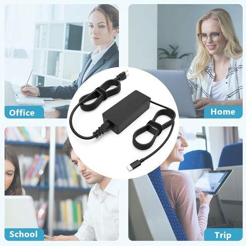 شاحن كمبيوتر محمول USB C بقدرة 65 واط لجهاز Lenovo ThinkPad T14 Gen 3 Gen 2 E15 Gen 4 Gen3 G2 IPS Business Laptop، Lenovo ThinkPad T14 S T14s Gen 3 2 Notebook USB-C/Type C AC محول سلك الطاقة in Kuwait