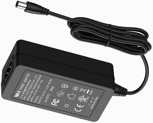 W&t 48V 1.2A PoE محول التيار الكهربائي، 57.6W محول الطاقة العالمي لجهاز التوجيه PoE، المراقبة، كاميرا الويب، DVR، NVR، كاميرا المراقبة، أجهزة شبكة PoE in Kuwait