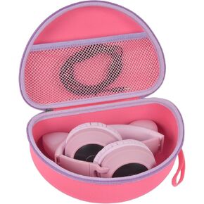 Headphone Case for Riwbox CT-7 Pink/for Jack CT-7S Cat Green 3.5mm/ for iClever IC-HS01/for Picun/for FosPower Bluetooth Wireless Over-Ear Headphones Headset Box Only,Purple in Kuwait