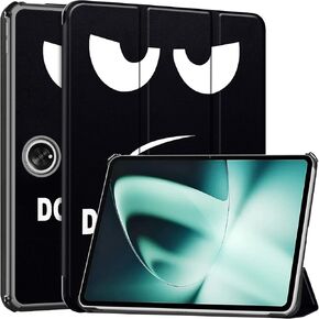 for OnePlus Pad Case,high qualit Hard Shell, Lightweight,Quality PU,Anti-Fingerpirnts, Scratch Resistant, Black for 11.61 inch Tablet Case