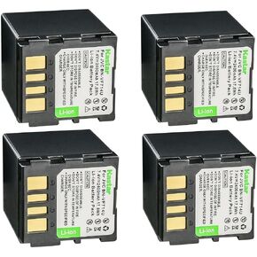 بطارية Kastar BN-VF714 قطعة واحدة بديلة لـ JVC GR-D347 GR-D347U GR-D347US GR-D350 GR-D350AA GR-D350AC GR-D350AG GR-D350AH GR-D350E GR-D350EK GR-D350ER GR-D350EX GR-D350EZ كاميرا GR-D350U in Kuwait