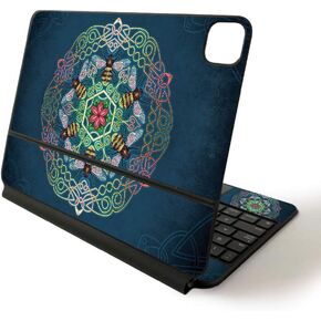 MightySkins Skin for Apple Magic Keyboard for iPad Pro 11-inch (2020) - Sushi | Protective, Durable, and Unique Vinyl Decal wrap Cover in Kuwait