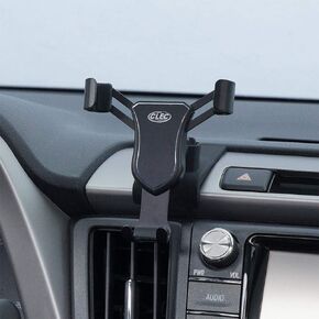 حامل هاتف Behave لـ Totota RAV4، حامل هاتف بفتحات تهوية للهواء، أسود لحامل سيارات Totota RAV4 2018 2019، حامل هاتف للسيارة لهاتف iPhone 8 iPhone X، الهاتف الذكي 5. 5/6 بوصات