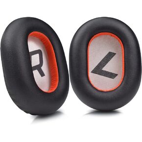 MOLGRIA Voyager 8200 Ear Pads Cushion, Replacement Earpads for Plantronic Voyager 8200 UC Bakcbeat Pro 2 Headphone(Black)