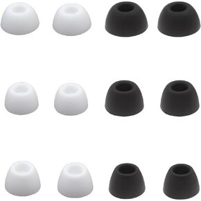 Earbud Tips 6 Pairs S/M/L Earbud Covers Silicone Replacement Tips for Galaxy Buds 2 Pro Headphones,Replacement Rubber Earbud Tips Compatible with Samsung Galaxy Buds 2 Pro, Fit in Charge Case
