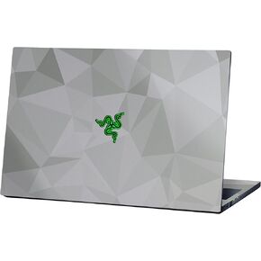 غلاف الكمبيوتر المحمول Razer Skin Vinyl: Blade 15 - غلاف كامل - فينيل مصبوب ممتاز 3M - مقاوم للخدش - تصميمات وتشطيبات فريدة - سهل الاستخدام - قلاب ساتان - رمادي in Kuwait