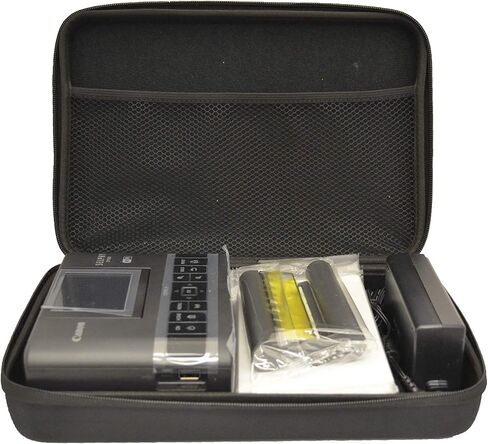 طابعة الصور اللاسلكية المدمجة SELPHY CP1300 من Canon مع طباعة جهاز AirPrint وMopria، مع ورق Canon KP108 وحقيبة صلبة سوداء لتناسب الجميع معًا (أبيض) in Kuwait