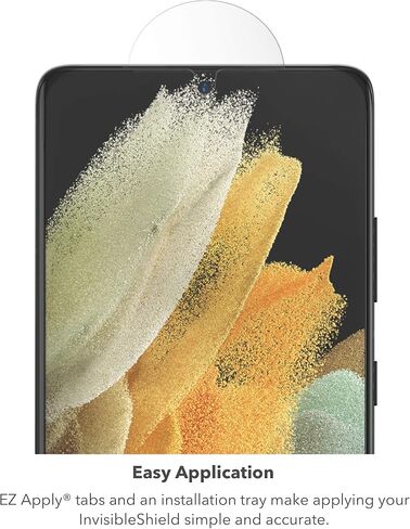 ZAGG InvisibleShield GlassFusion+ مع D3O - زجاج هجين مع D3O - مصنوع لهاتف Samsung GS21 (6.2 بوصة) - مناسب للحافظة in Kuwait