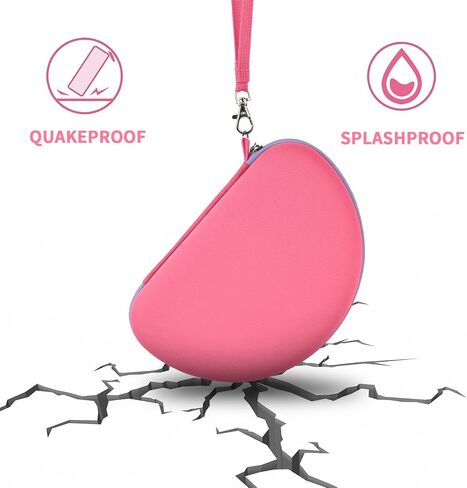 Headphone Case for Riwbox CT-7 Pink/for Jack CT-7S Cat Green 3.5mm/ for iClever IC-HS01/for Picun/for FosPower Bluetooth Wireless Over-Ear Headphones Headset Box Only,Purple in Kuwait
