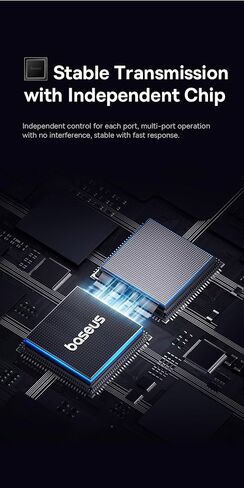 قاعدة إرساء USB C من Baseus، محور USB C 4 في 1 مع جيجابت إيثرنت و3 منافذ USB-A 3.0، قاعدة إرساء للكمبيوتر المحمول متوافقة مع أجهزة MacBook/Dell XPS/HP/Lenovo/Surface in Kuwait