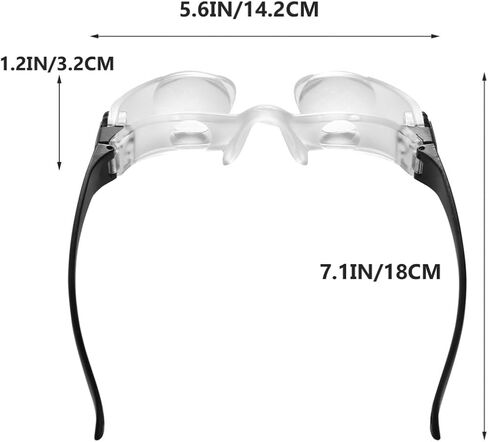 نظارات BESPORTBLE ثنائية العينين لصيد الأسماك ومشاهدة الطيور والرياضة والحفلات الموسيقية والمسرح والأوبرا والتليفزيون ورؤية المعالم ونظارات الأوبرا بدون استخدام اليدين in Kuwait