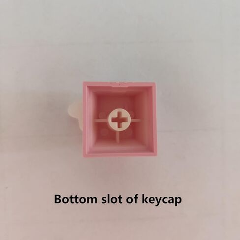Handmade Cute Keycaps,Compatible with Cherry MX Switches Mechanical Keyboard Pink PBT Keycap,Computer Gaming Keyboards Key Caps,Artisan ESC OEM Profile R4 Key Cap (Pink) in Kuwait