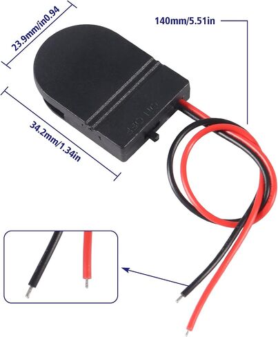 15pcs cr2032 Battery Holder, CR2032 Battery Holder with Switch, Coin Cell Holder, 1 x 3V CR2032 Button Coin Cell Battery Holder with Leads On Off Switch (Black) in Kuwait