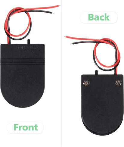 15pcs cr2032 Battery Holder, CR2032 Battery Holder with Switch, Coin Cell Holder, 1 x 3V CR2032 Button Coin Cell Battery Holder with Leads On Off Switch (Black) in Kuwait